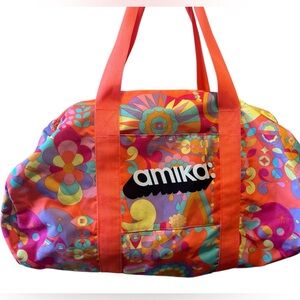Amika hair care brand roomy bag
